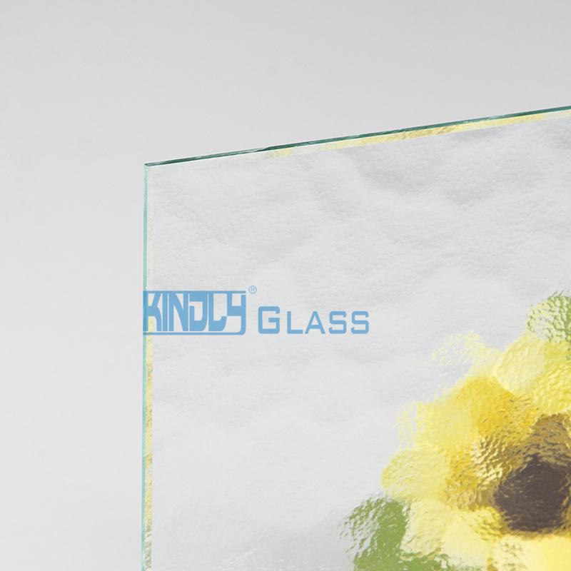Vidrio impreso aqualite  transparente 